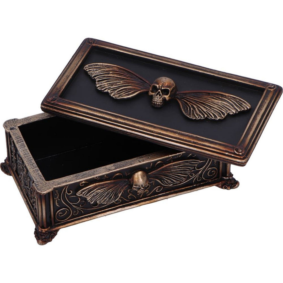 Death's Head Treasure Ornamental Box U7038M25