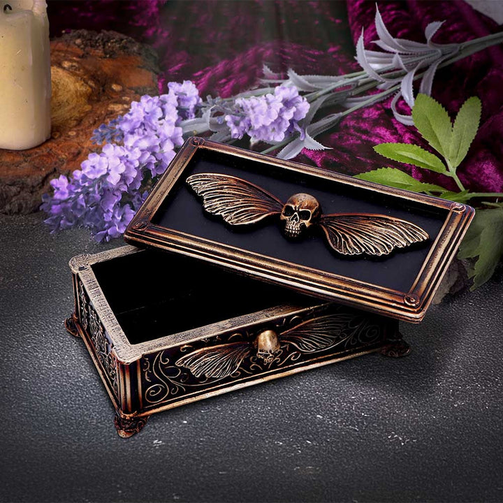 Death's Head Treasure Ornamental Box U7038M25