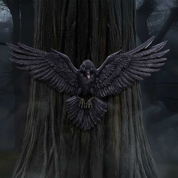 Flight of the Raven Wall Hanging Decoration U7043M25
