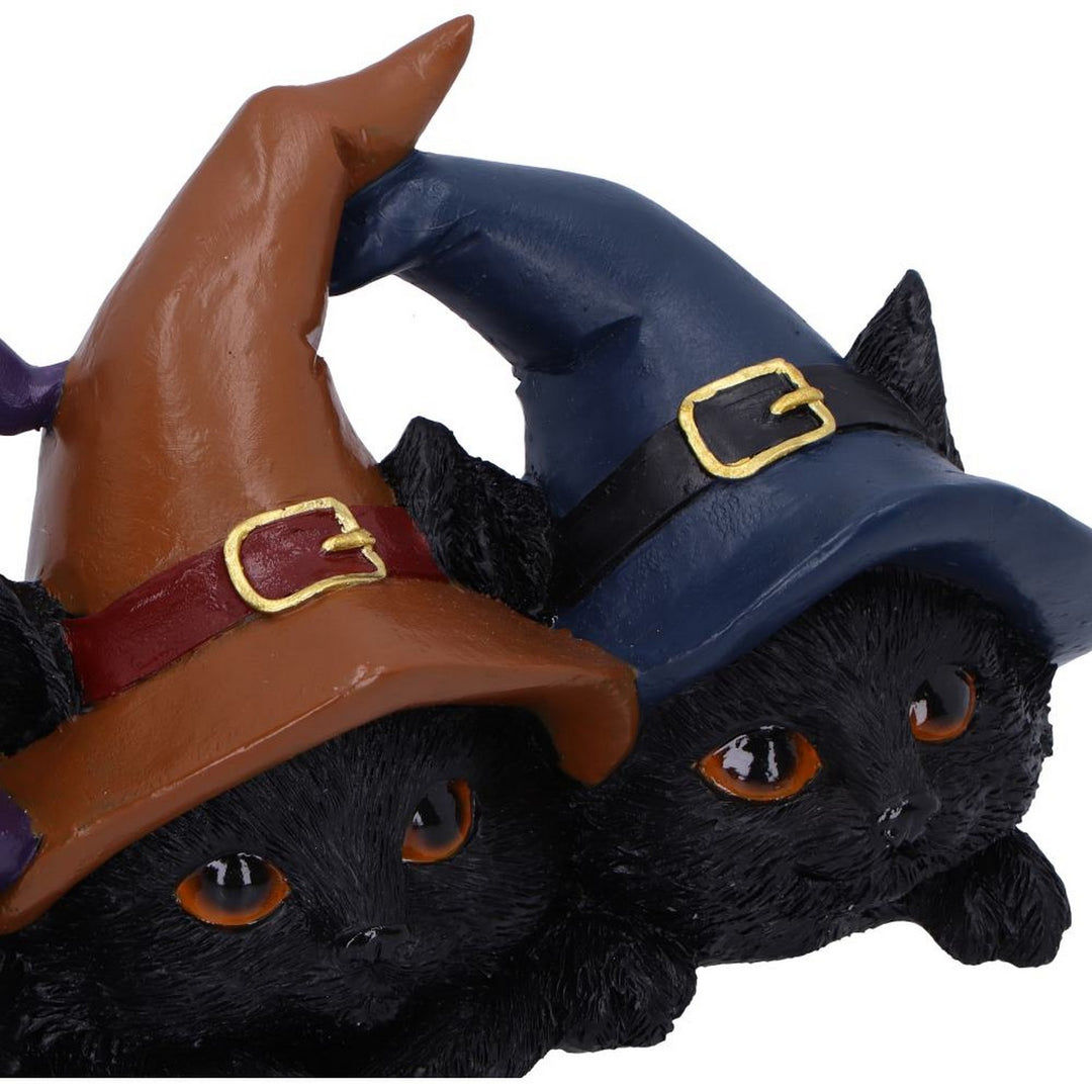 Trio of Mischief Witches Cats Figurine U7046M25
