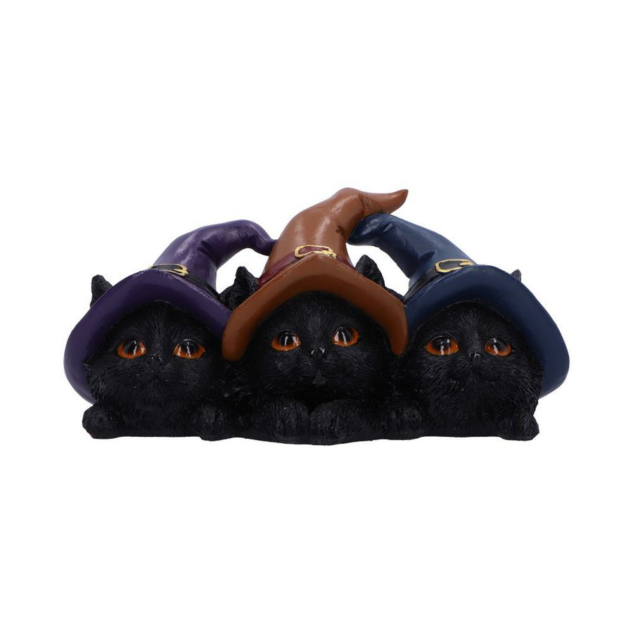 Trio of Mischief Witches Cats Figurine U7046M25