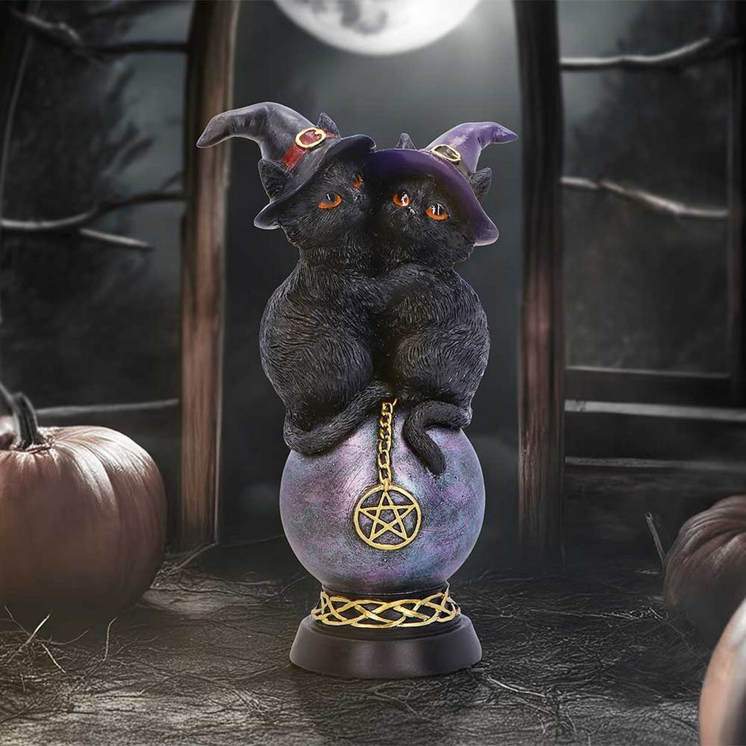 Kittens Orbuculum Witches Cat Ornament U7047M25