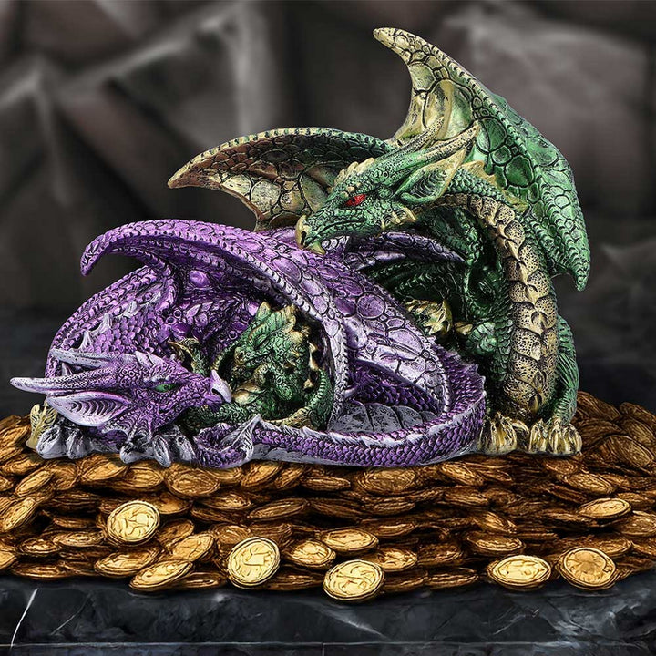 Precious Hoard Dragon Family Figurine U7049M25