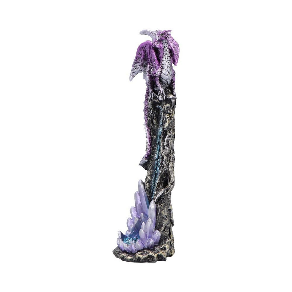 Mythic Crystal Dragon Incense Stick Holder U7050M25