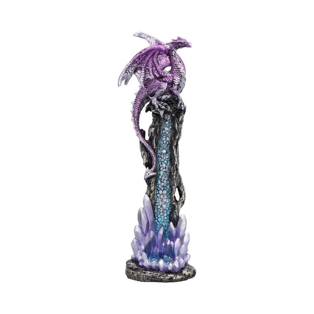 Mythic Crystal Dragon Incense Stick Holder U7050M25