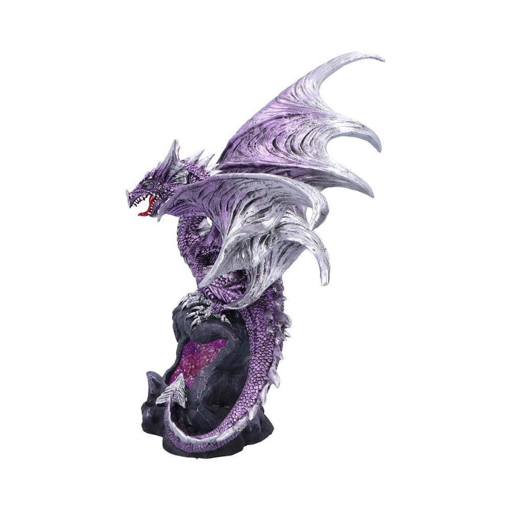 Viorel Large Dragon Figurine with LED Light Up Base U7051M25