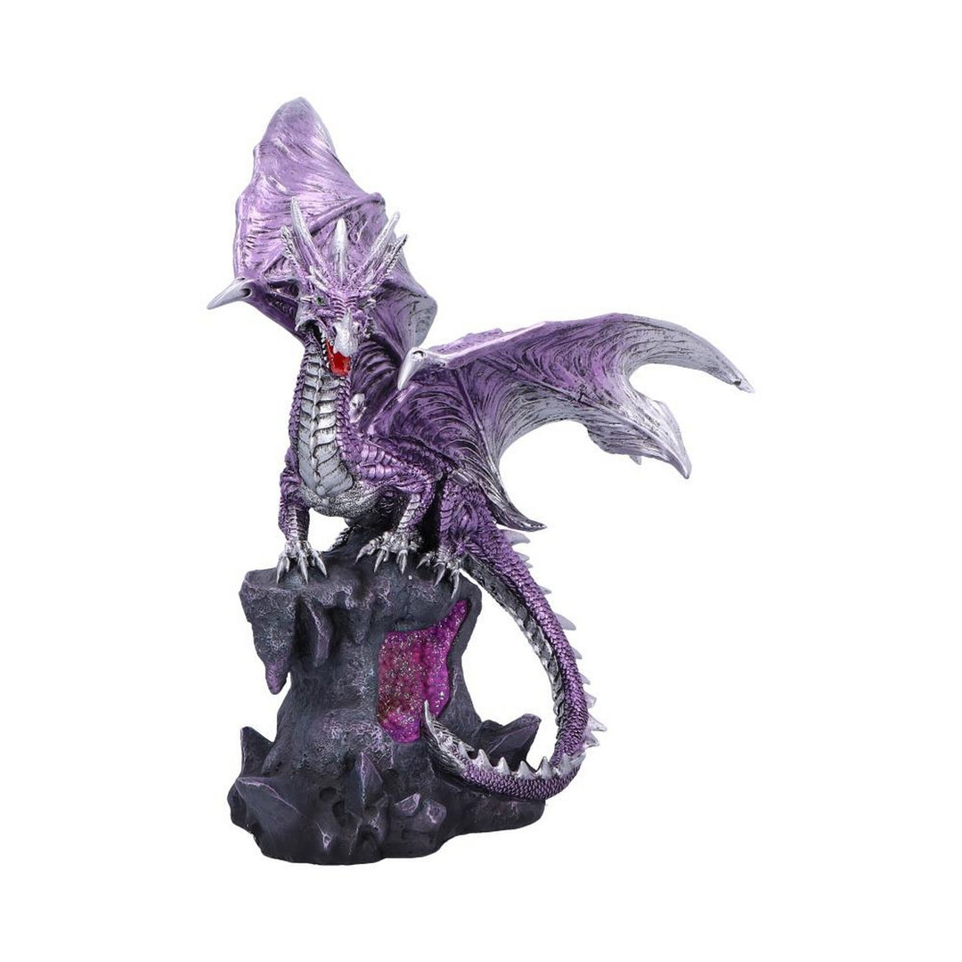 Viorel Large Dragon Figurine with LED Light Up Base U7051M25
