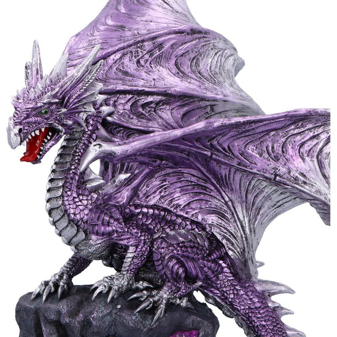 Viorel Large Dragon Figurine with LED Light Up Base U7051M25