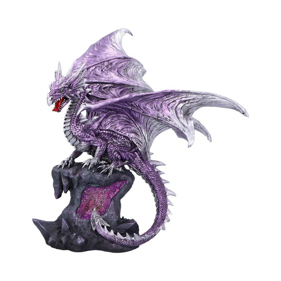 Viorel Large Dragon Figurine with LED Light Up Base U7051M25