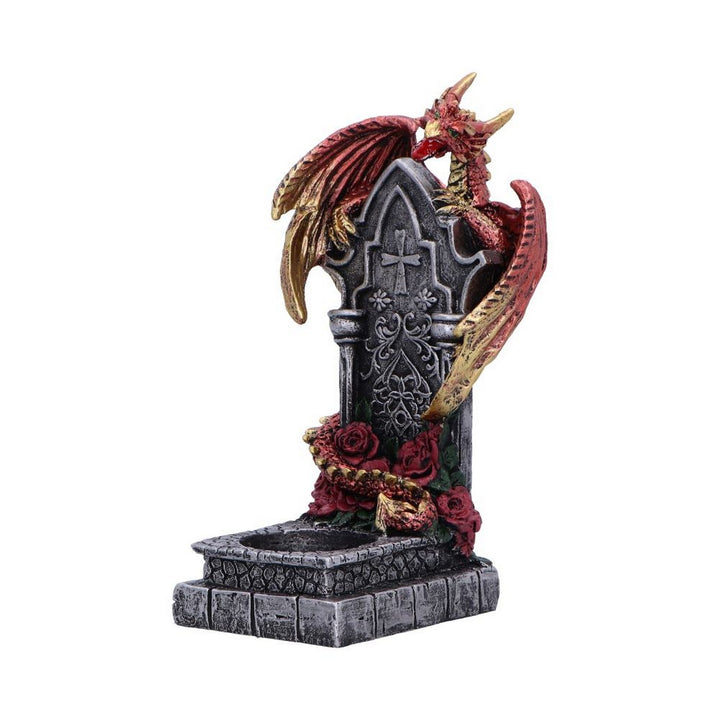 Light of the Dragon Red Ornamental Tealight Holder U7052M25