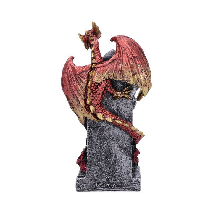Light of the Dragon Red Ornamental Tealight Holder U7052M25