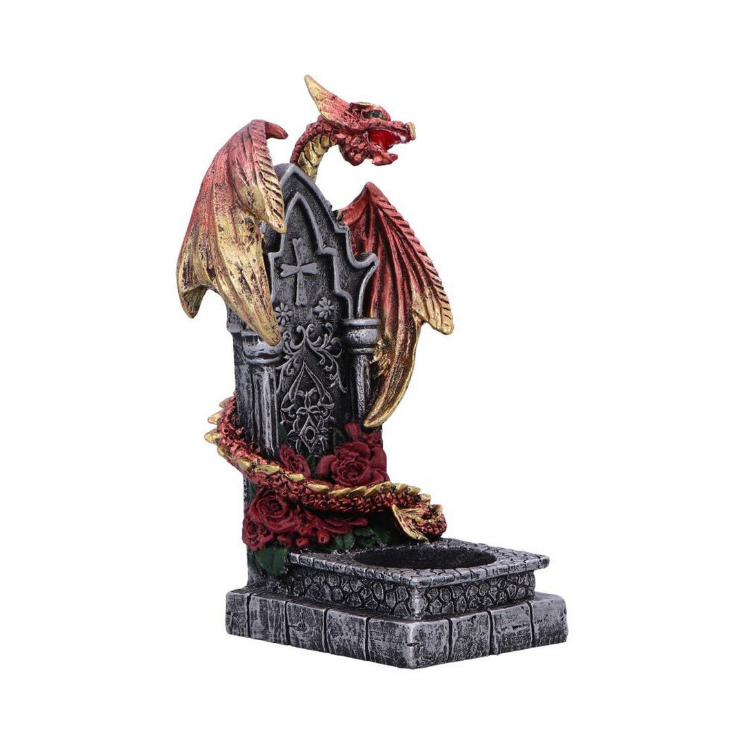 Light of the Dragon Red Ornamental Tealight Holder U7052M25
