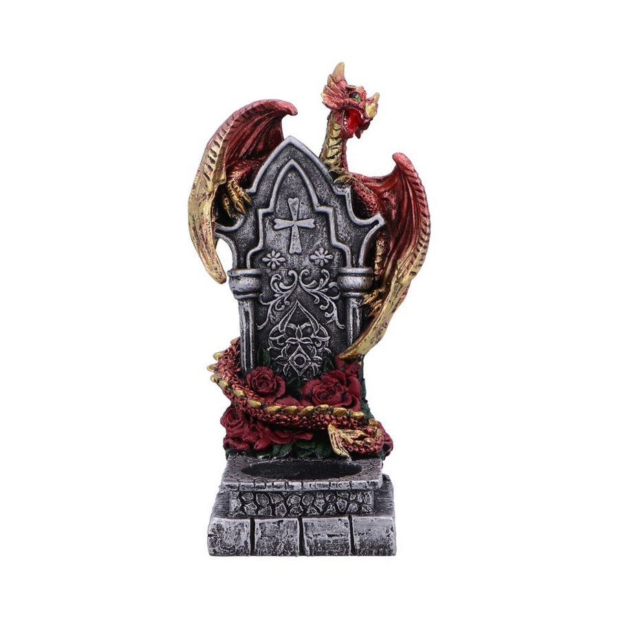 Light of the Dragon Red Ornamental Tealight Holder U7052M25