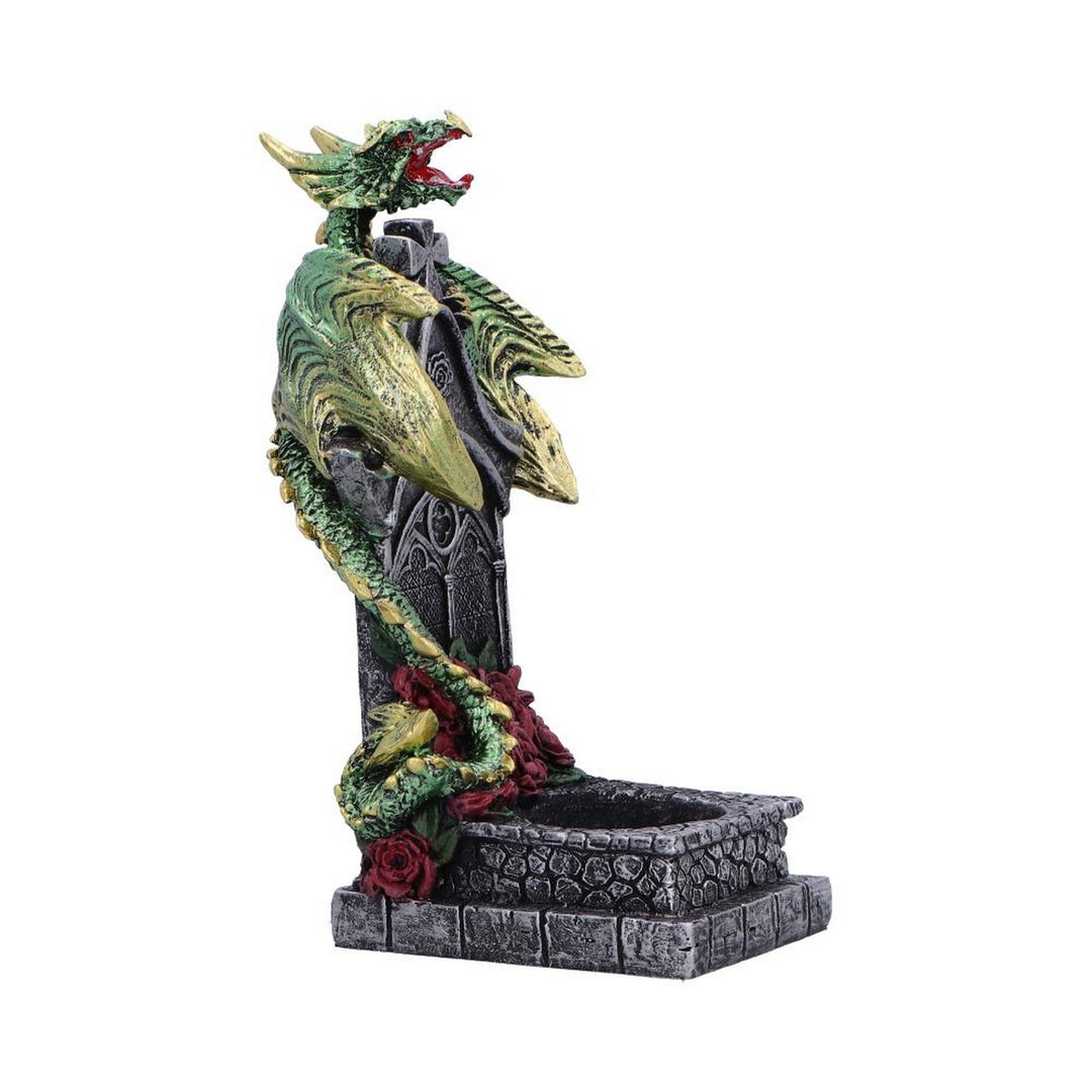Light of the Dragon Green Ornamental Tealight Holder U7053M25