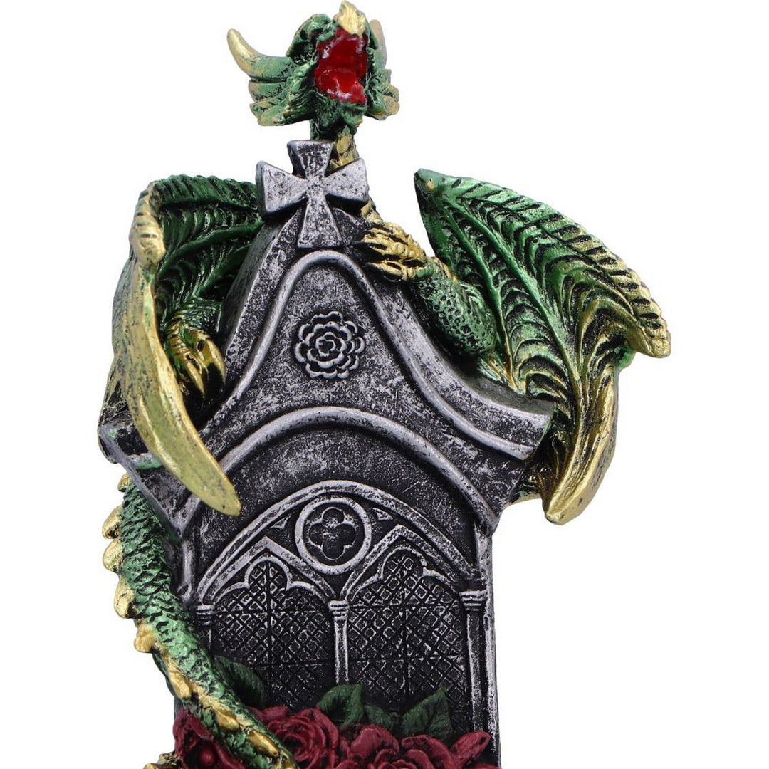 Light of the Dragon Green Ornamental Tealight Holder U7053M25