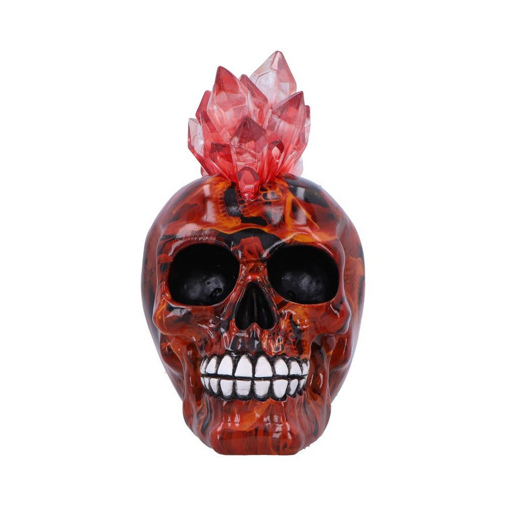 Infernal Crystal Skull with Light Up Mohawk U7055M25