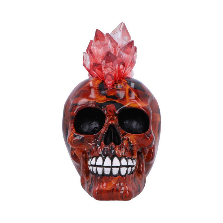 Infernal Crystal Skull with Light Up Mohawk U7055M25