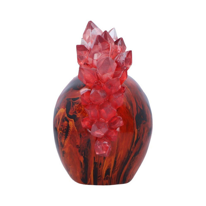 Infernal Crystal Skull with Light Up Mohawk U7055M25