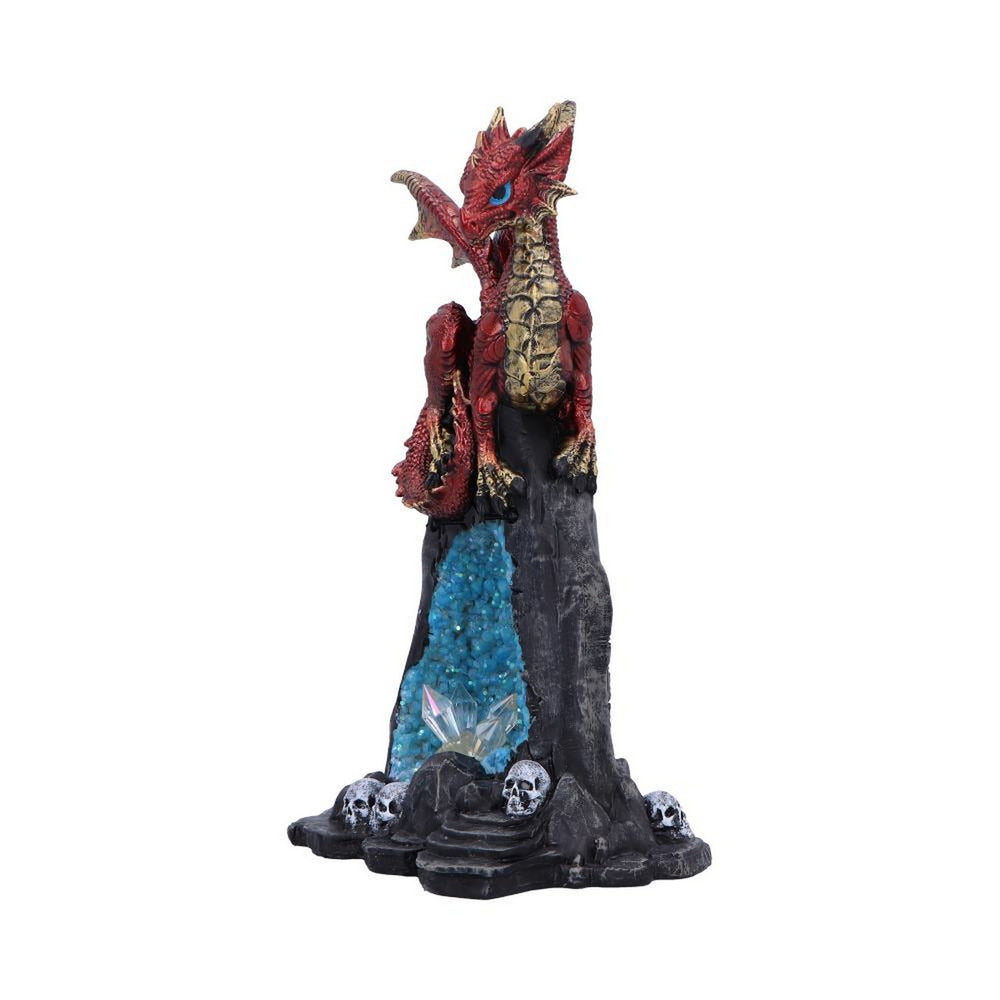 Crystal Cave Dweller Decorative Resin Dragon Figurine U7073B25