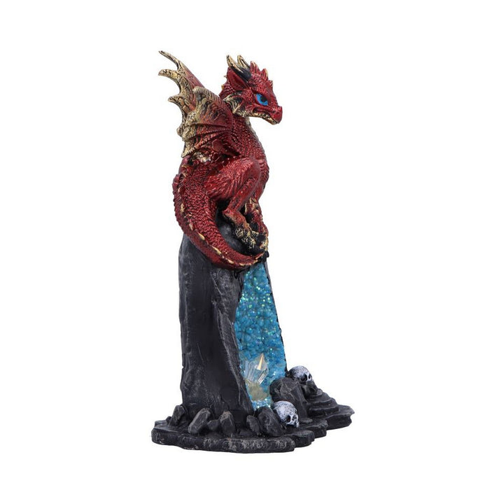 Crystal Cave Dweller Decorative Resin Dragon Figurine U7073B25