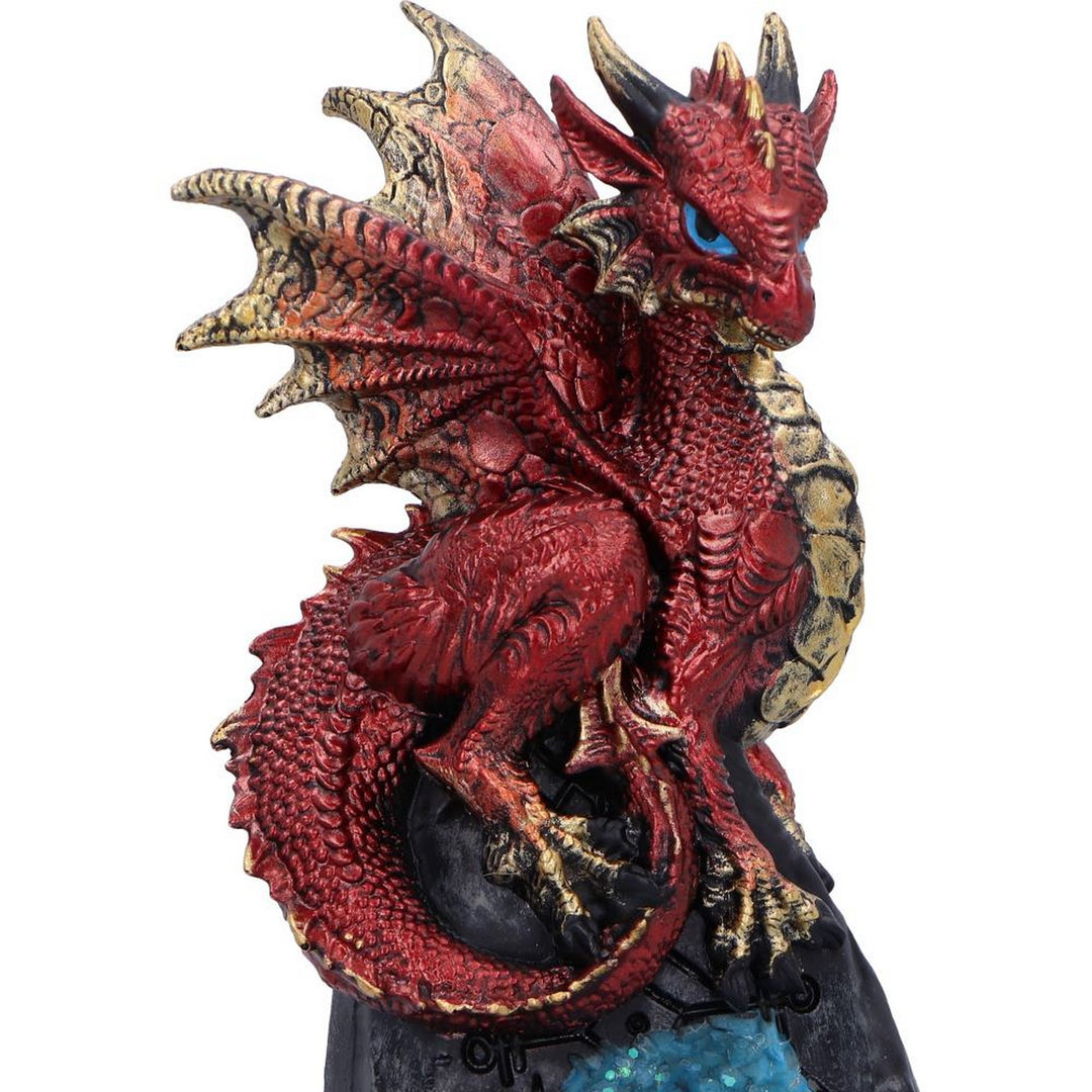 Crystal Cave Dweller Decorative Resin Dragon Figurine U7073B25