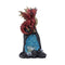 Crystal Cave Dweller Decorative Resin Dragon Figurine U7073B25