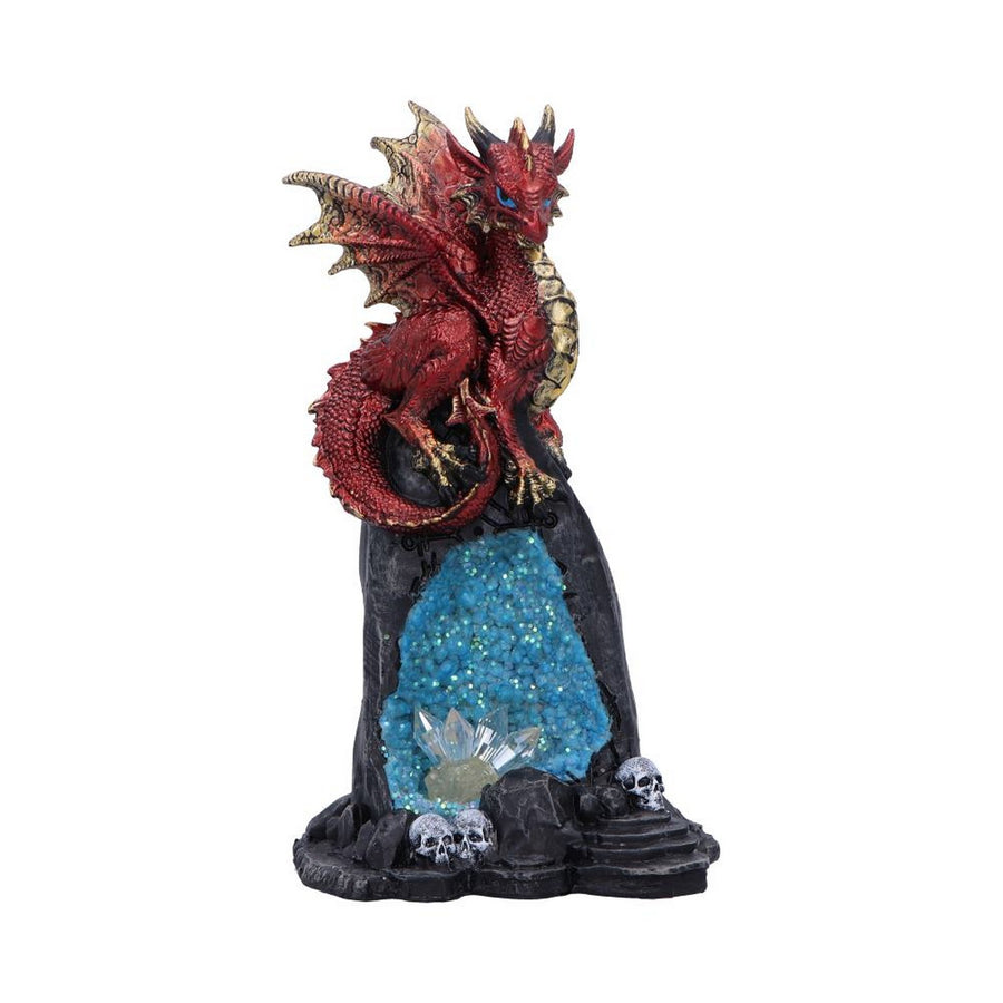 Crystal Cave Dweller Decorative Resin Dragon Figurine U7073B25