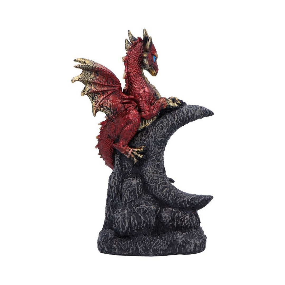 Lunar Perch Decorative Dragon Resin Figurine U7074B25