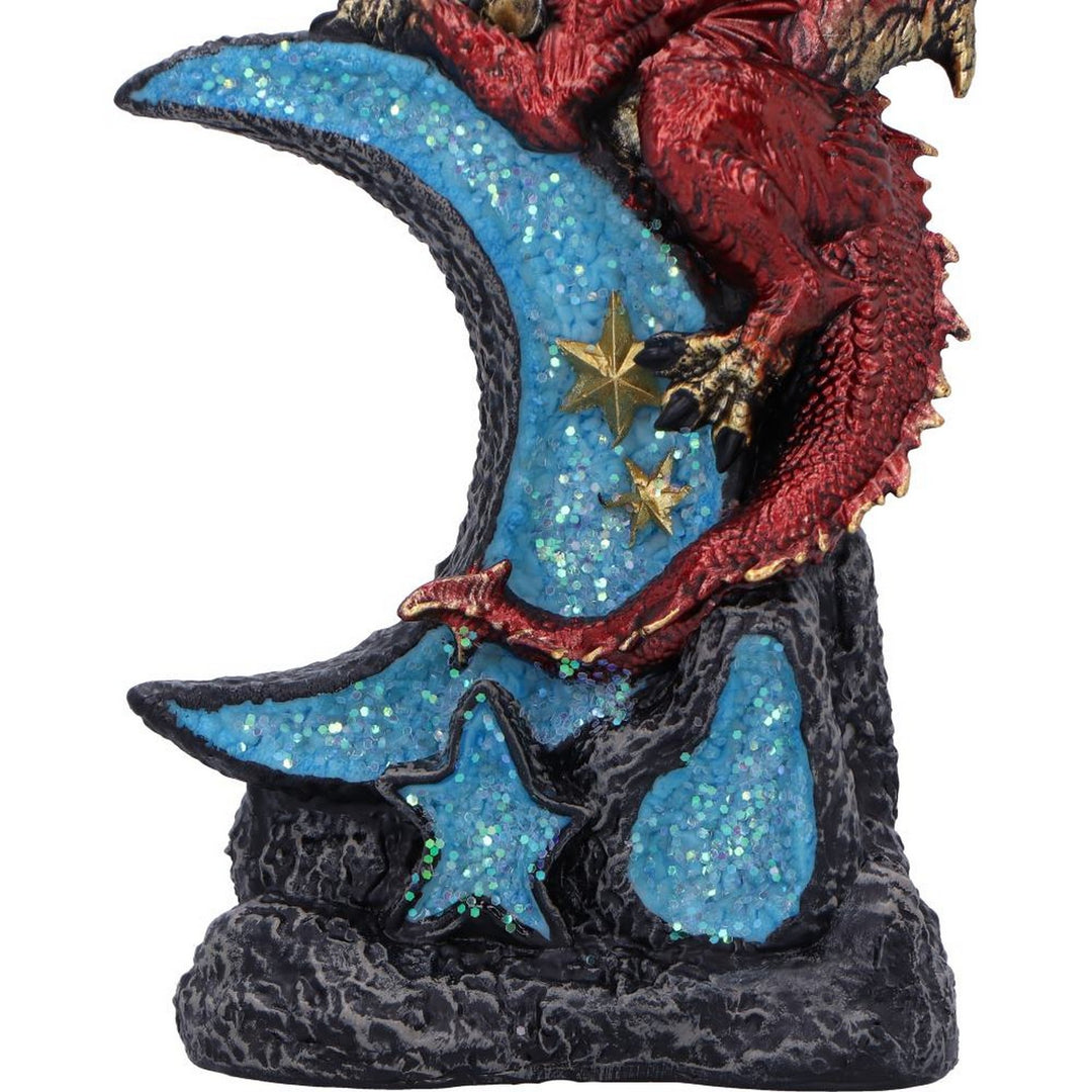 Lunar Perch Decorative Dragon Resin Figurine U7074B25