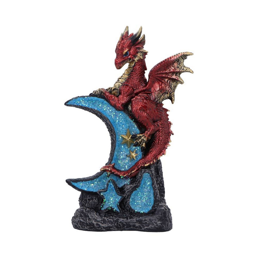 Lunar Perch Decorative Dragon Resin Figurine U7074B25