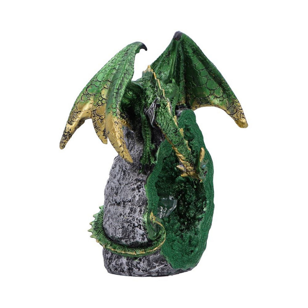 Emerald Overseer Dragon Decorative Resin Figurine U7090B25