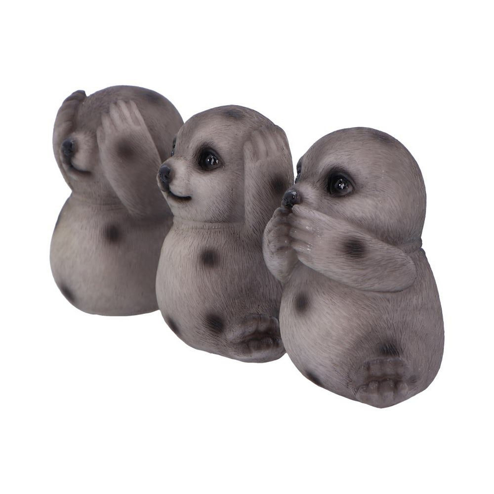 Three Wise Seals Decorative Resin Figurine Set U7108B25