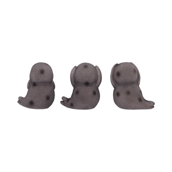 Three Wise Seals Decorative Resin Figurine Set U7108B25