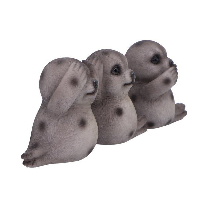 Three Wise Seals Decorative Resin Figurine Set U7108B25