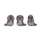Three Wise Seals Decorative Resin Figurine Set U7108B25