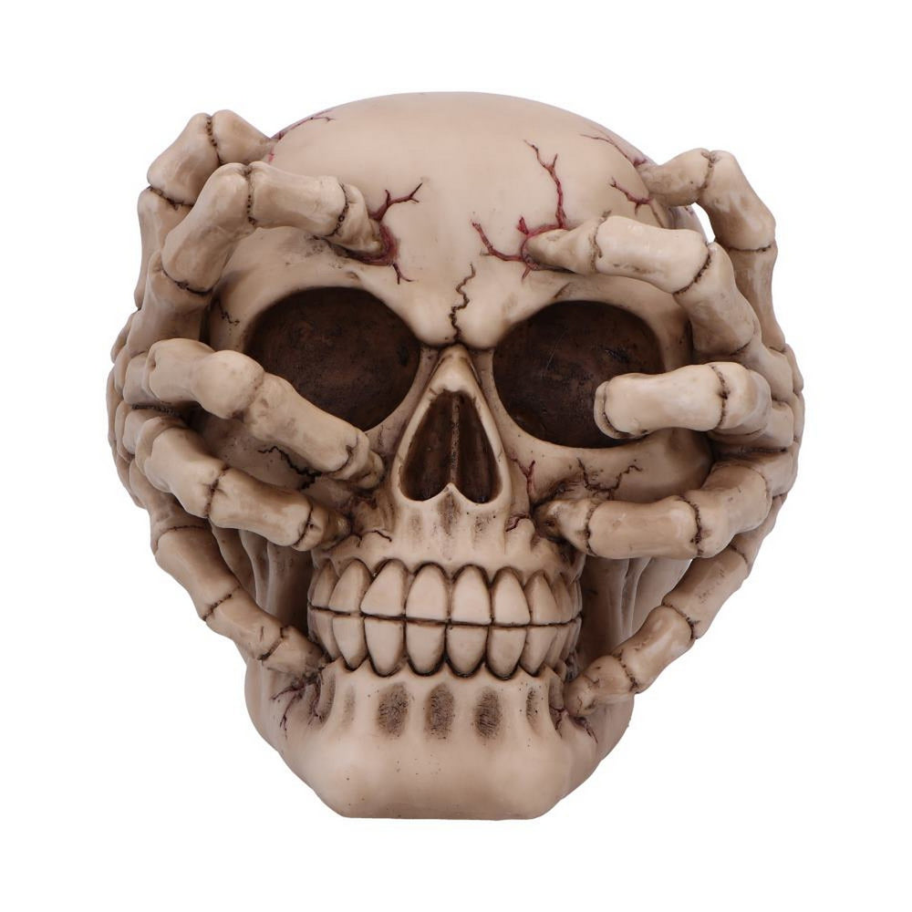 Cracked Decorative Resin Skull U7129B25