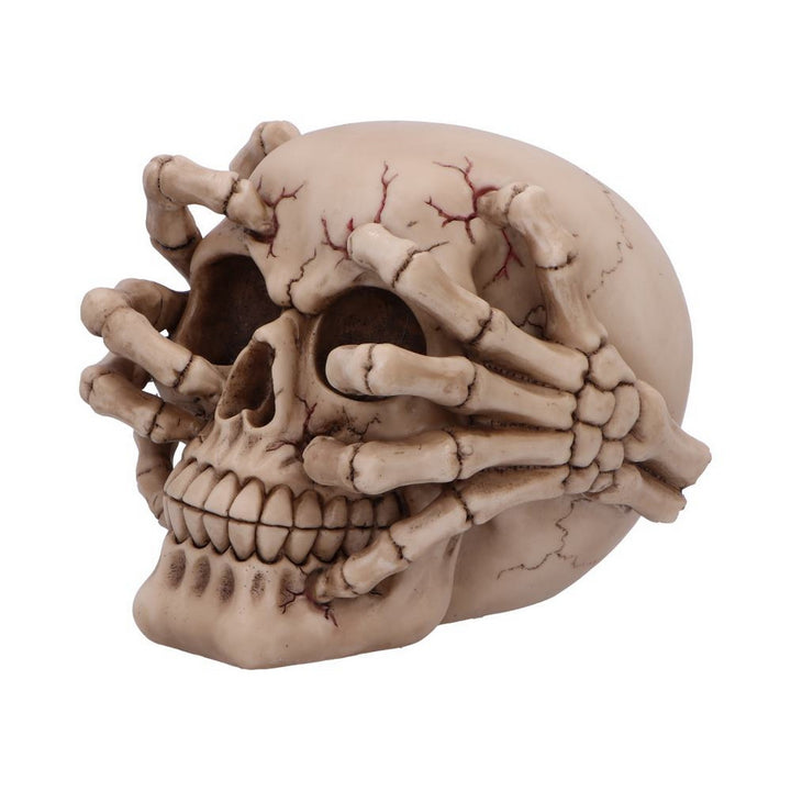Cracked Decorative Resin Skull U7129B25