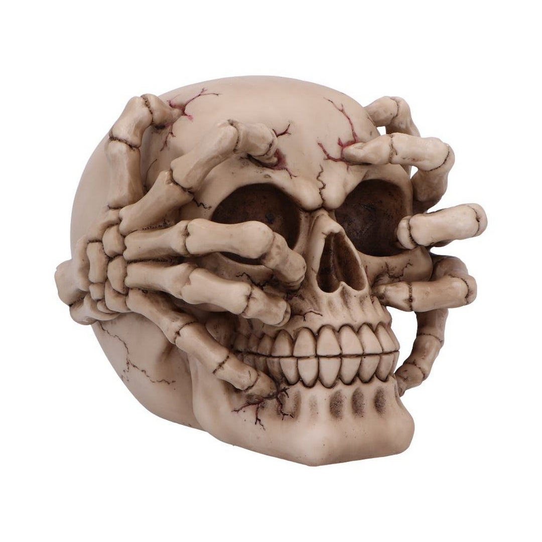 Cracked Decorative Resin Skull U7129B25