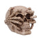 Cracked Decorative Resin Skull U7129B25