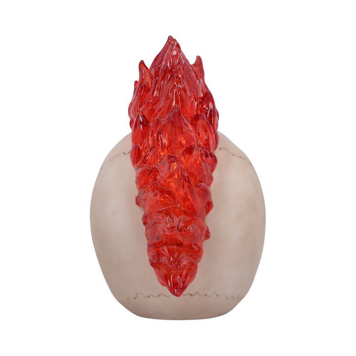 Hot-Headed Decorative Resin Skull U7131B25
