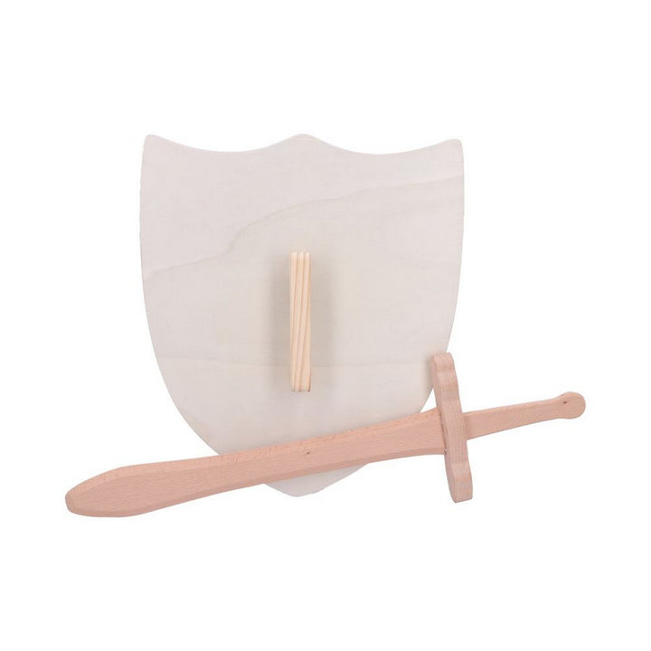 St. George Shield 35cm & Wooden Sword 34cm U7160B25