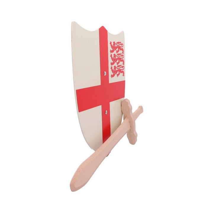 St. George Shield 35cm & Wooden Sword 34cm U7160B25