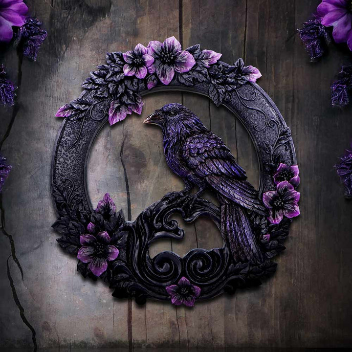Watcher of the Veil Raven Wall Hanger U7213C25