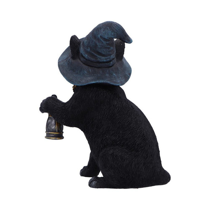 Witch Cat Lantern Figurine U7227C25