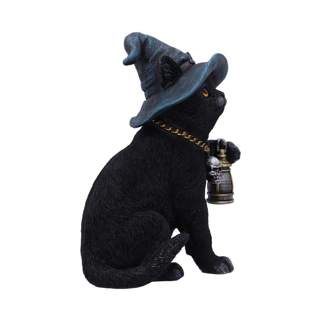 Witch Cat Lantern Figurine U7227C25
