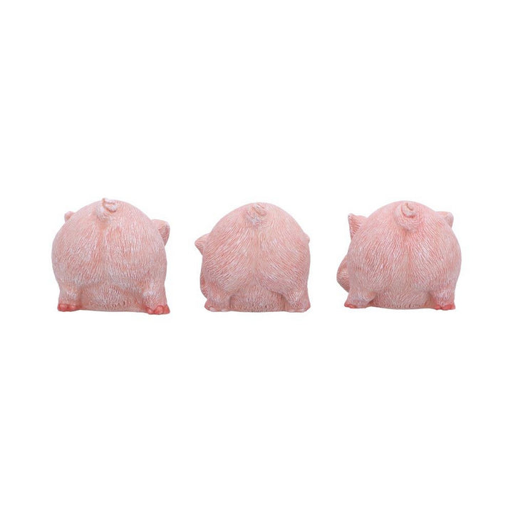 Three Wise Playful Pigs 5.2cm U7234C25