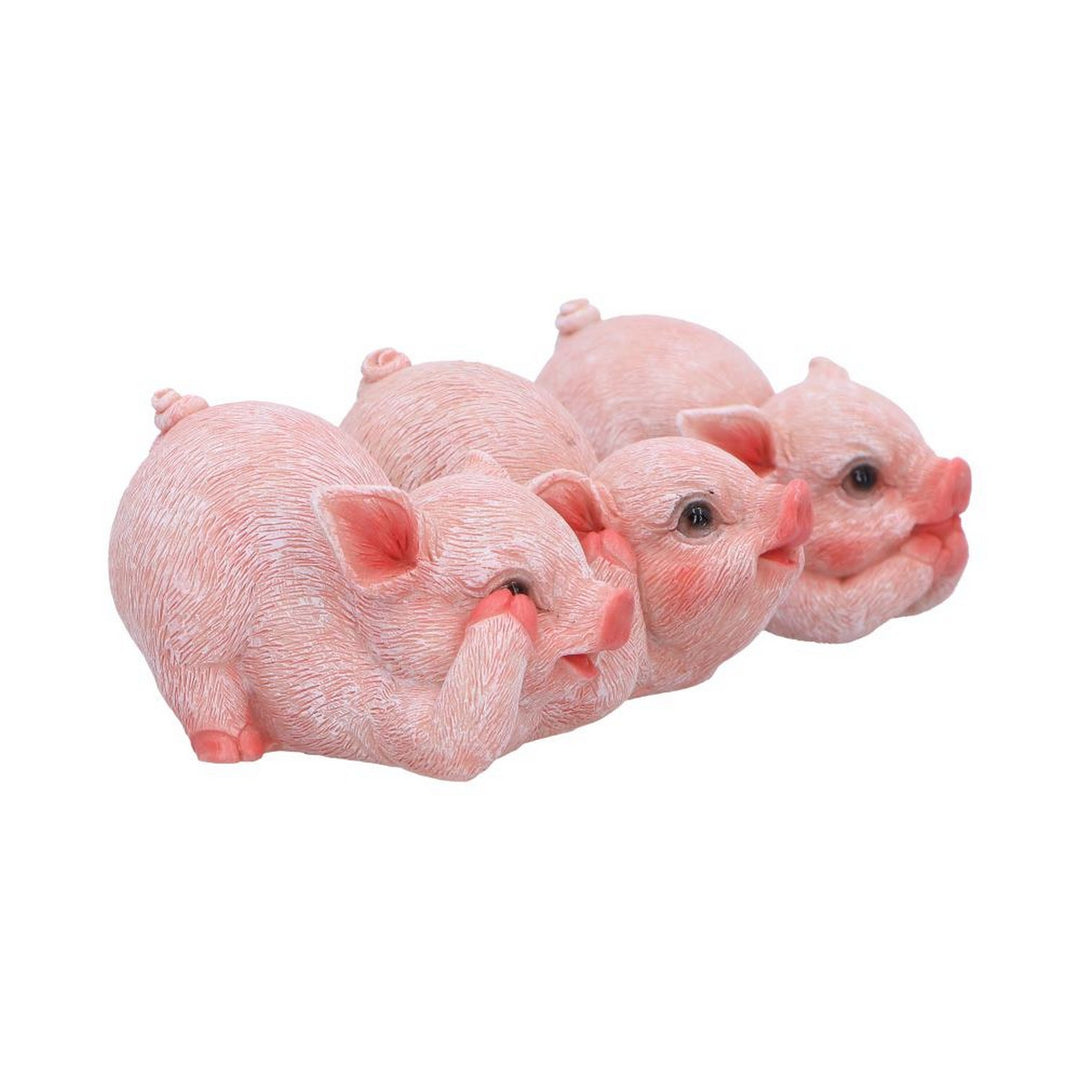 Three Wise Playful Pigs 5.2cm U7234C25
