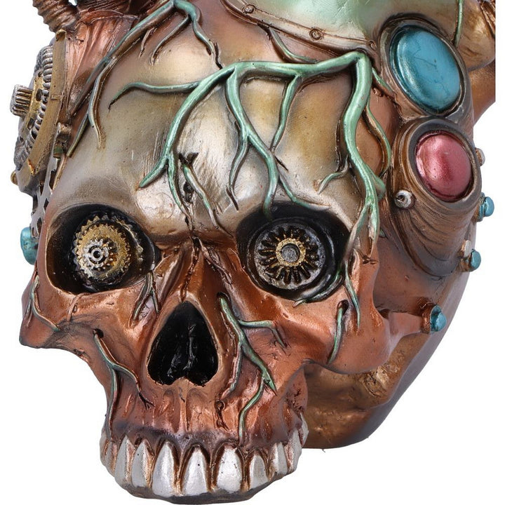 Cardiac Cranium Steampunk Skull 17.5cm U7274C25