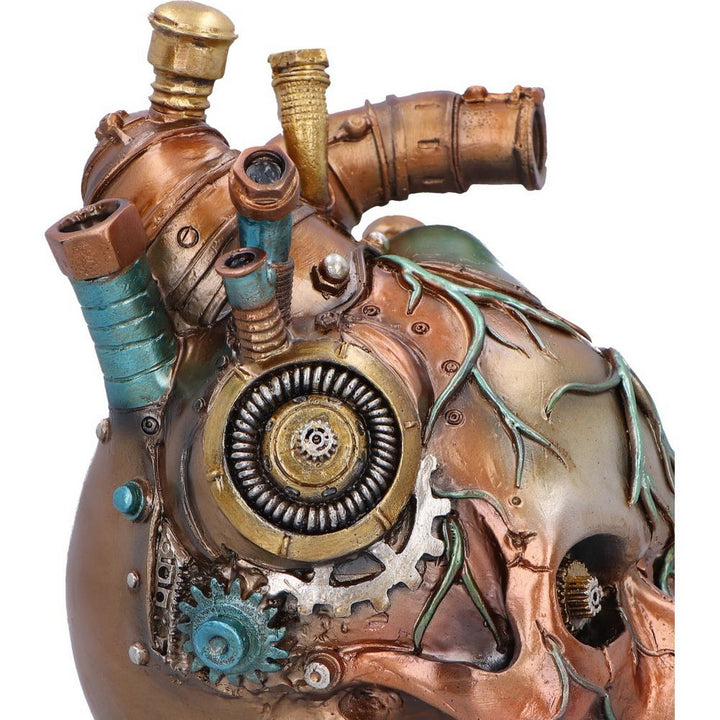 Cardiac Cranium Steampunk Skull 17.5cm U7274C25
