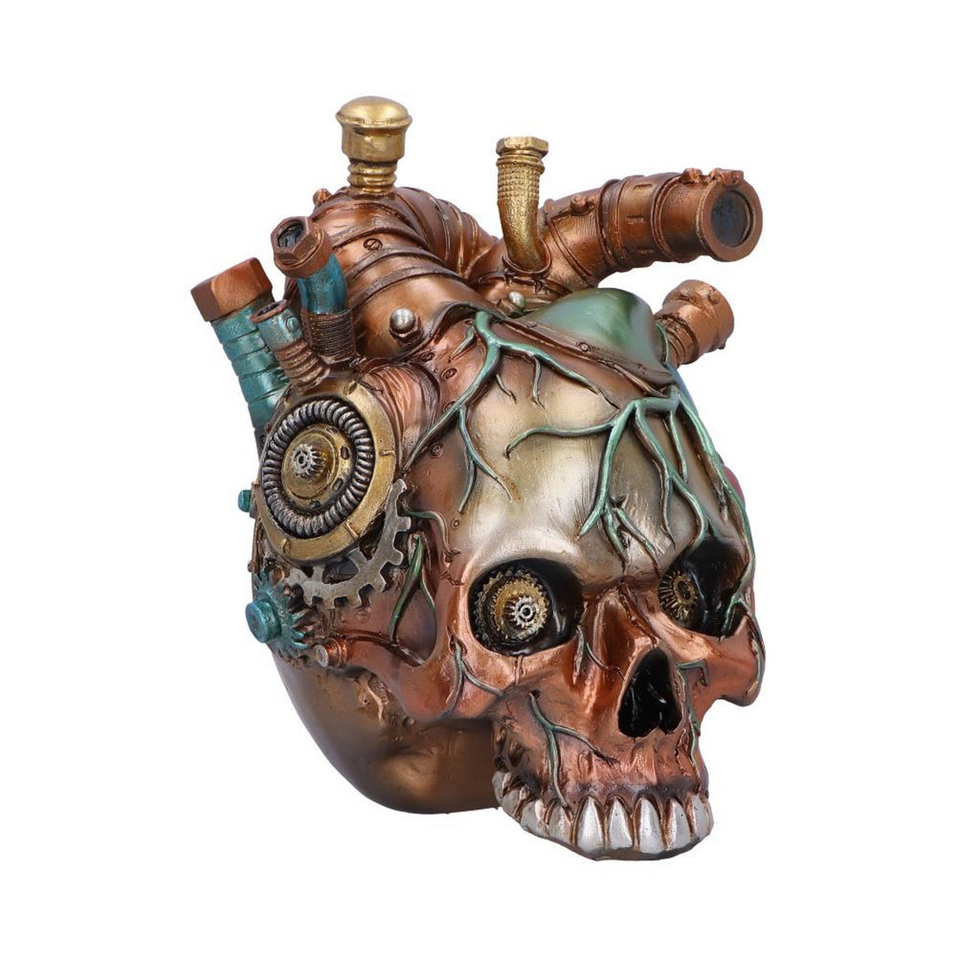Cardiac Cranium Steampunk Skull 17.5cm U7274C25